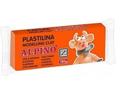 Plastilinas ALPINO 150g oranžinis