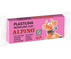 Plastilinas ALPINO 150g rožinis