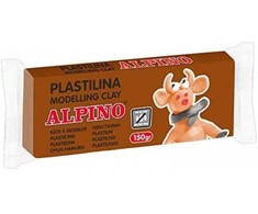 Plastilinas ALPINO 150g rudas