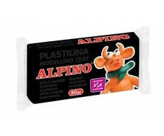 Plastilinas ALPINO 50g juodas