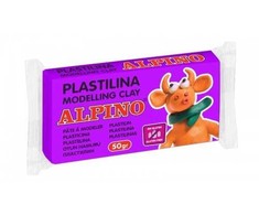 Plastilinas ALPINO 50g violetinis