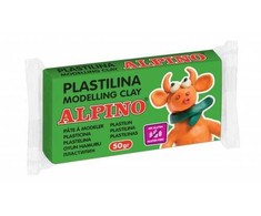Plastilinas ALPINO 50g žalias