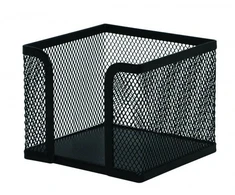 Q-Connect Dėžutė lapeliams metalinė 95x80x95mm juo