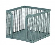 Q-Connect Dėžutė lapeliams metalinė 95x80x95mm sid