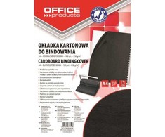 Q-Connect Įrišimo nugarėlės OFFp A4 250g 100lap. juodos