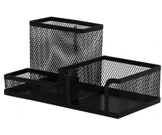 Q-Connect Pieštukinė metalinė 205x103x98mm juoda