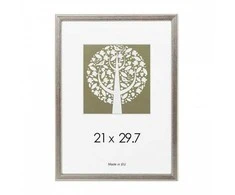 Savex Nuotraukų rėmelis, plastikinis, A4, 21x29,7 cm, vintažinis, sidabro sp.