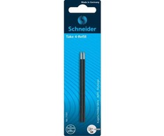 Schneider Šerdelės TAKE 4M 2vnt juodos bls