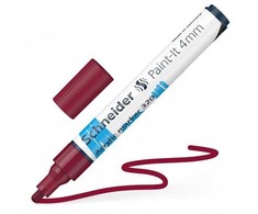 Akrilinis žymeklis SCHNEIDER Paint-it 320, 4 mm, bordo sp.