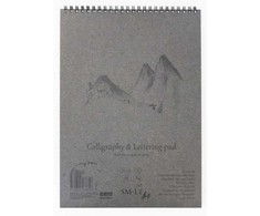 Smiltainis Dailyraščio ir kaligrafijos blokn. su spir. A4 50l 100gsm
