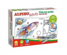 Spalvinimo rinkinys (dvipusiai flomasteriai) ALPINO Activity 12sp