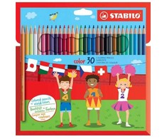Stabilo Pieštukai spalvoti 30vnt.