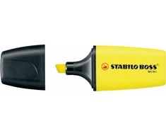 Stabilo Teksto žymeklis BOSS MINI geltonas
