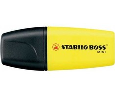Stabilo Teksto žymeklis BOSS MINI geltonas