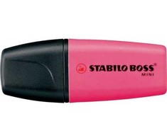 Stabilo Teksto žymeklis BOSS MINI rausvas