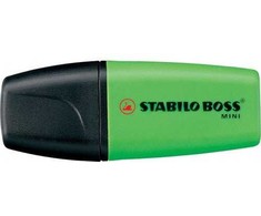 Stabilo Teksto žymeklis BOSS MINI žalias