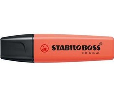 Stabilo Teksto žymeklis BOSS pastel. koralo raudonas