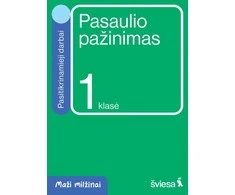 KNYGA Šviesa Gamtos mokslai. Pasitikrinamieji darbai 1 klasei. Serija Maži milžinai
