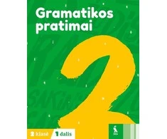 KNYGA Šviesa Lietuvių kalbos gramatikos pratimai 2 klasei, 1 dalis