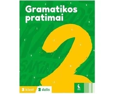 KNYGA Šviesa Lietuvių kalbos gramatikos pratimai 2 klasei, 2 dalis