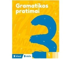 KNYGA Šviesa Lietuvių kalbos gramatikos pratimai 3 klasei, 3 dalis