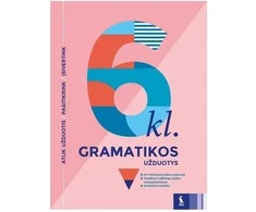 KNYGA Šviesa Lietuvių kalbos gramatikos užduotys 6 klasei