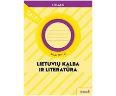 KNYGA Šviesa Lietuvių kalba ir literatūra. Skaitiniai 4 klasei (pagal 2022 m. BUP). Serija TAIP!