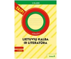 KNYGA Šviesa Lietuvių kalba ir literatūra. Užrašai 2 klasei, 2 dalis (pagal 2022 m. BUP). Serija TAIP!