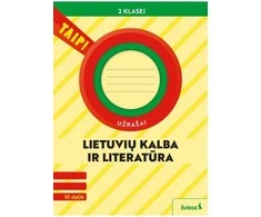 KNYGA Šviesa Lietuvių kalba ir literatūra. Užrašai 2 klasei, 3 dalis (pagal 2022 m. BUP). Serija TAIP!