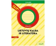 KNYGA Šviesa Lietuvių kalba ir literatūra. Užrašai 2 klasei, 1 dalis (pagal 2022 m. BUP). Serija TAIP!