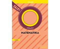 KNYGA Šviesa Matematika. Užrašai 1 klasė, 1 dalis (atnaujinta 2022). Serija TAIP!