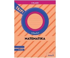 KNYGA Šviesa Matematika. Užrašai 3 klasei, 2 dalis (pagal 2022 m. BUP). Serija TAIP!