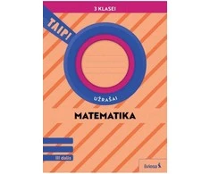 KNYGA Šviesa Matematika. Užrašai 3 klasei, 3 dalis (pagal 2022 m. BUP). Serija TAIP!