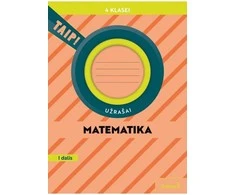 KNYGA Šviesa Matematika. Užrašai 4 klasei, 1 dalis (pagal 2022 m. BUP). Serija TAIP!