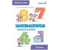 KNYGA Šviesa Matematikos uždavinynas „Matematikos treniruotės“ 2 klasei