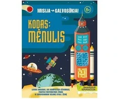 KNYGA Šviesa Misija: galvosūkiai. Kodas: mėnulis