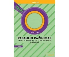 KNYGA Šviesa Pasaulio pažinimas. Užrašai 4 klasei, 1 dalis. Serija TAIP!
