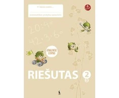 KNYGA Šviesa RIEŠUTAS. Pratybų sąsiuvinis 2 klasei 3 dalis (atnaujinta) (serija ŠOK)