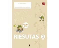 KNYGA Šviesa RIEŠUTAS. Pratybų sąsiuvinis 2 klasei 2 dalis (atnaujinta) (serija ŠOK)