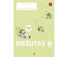 KNYGA Šviesa Riešutas. Pratybų sąsiuvinis 3 klasei, 3 dalis (atnaujinta) (serija „ŠOK“)
