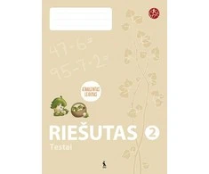 KNYGA Šviesa RIEŠUTAS. Testai 2 klasei (atnaujinta) (serija ŠOK)