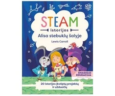 KNYGA Šviesa STEAM istorijos: Alisa stebuklų šalyje