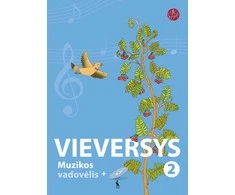 KNYGA Šviesa Vieversys. Muzikos vadovėlis 2 klasei su kompaktine plokštele (serija „ŠOK“)