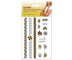 Tatuiruotės laikinos ALPINO metallic