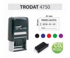 Trodat Antspaudas su data T4750