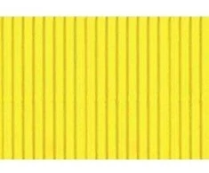 Uni Mitsubishi Gofruotas kartonas 50x70cm Folia citrinos sp.