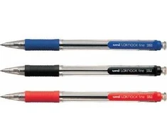 Uni Mitsubishi Pieštukas Tušinukas automatinis Uni SN-101 Laknock Fine, 0.7mm, mėlynas 1203-108