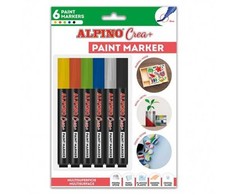 Žymekliai (vandens pagrindu) ALPINO Crea+ 6sp