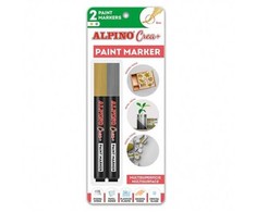 Žymekliai (vandens pagrindu) ALPINO Crea+ 2vnt auk+sid blis