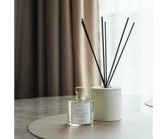 Lukata Namų Kvapas kartu su Elegantišku Baltu Gipso įdėklu namų kvapui - Rankų darbo - 100ml talpos